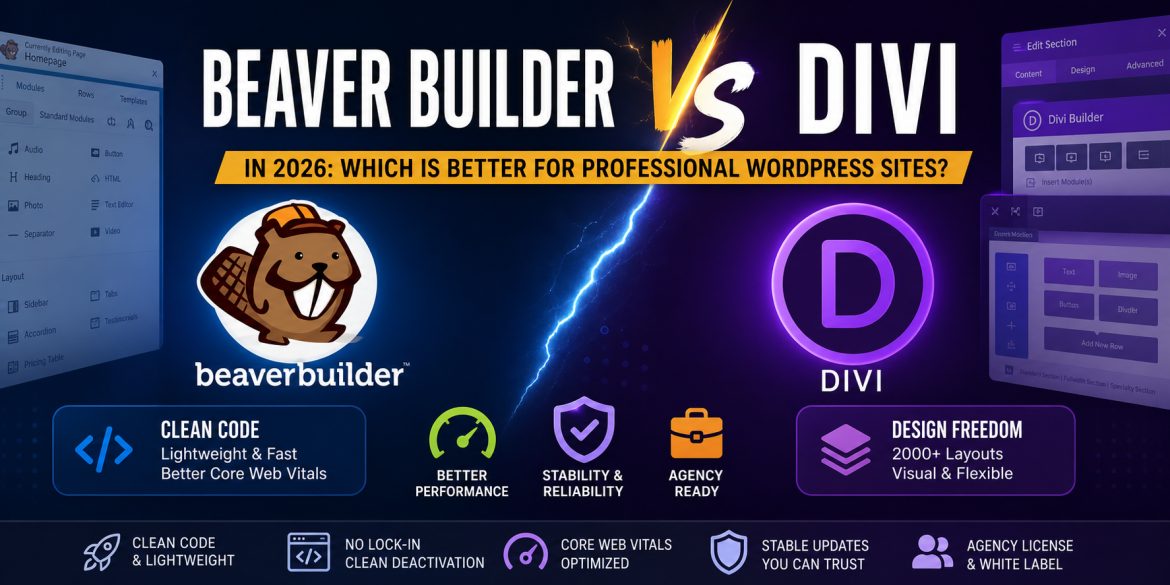 Beaver Builder vs Divi