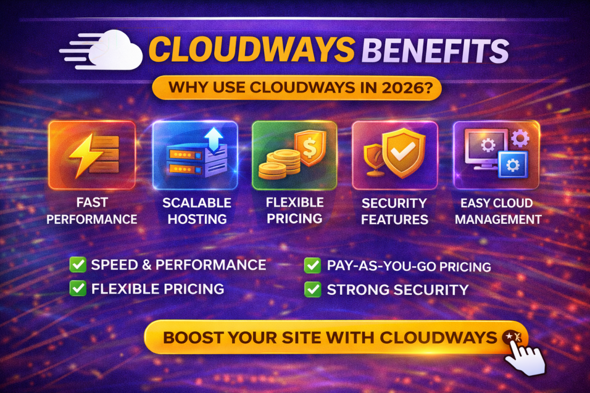 Cloudways Benefits 2026 – Top Advantages Explained